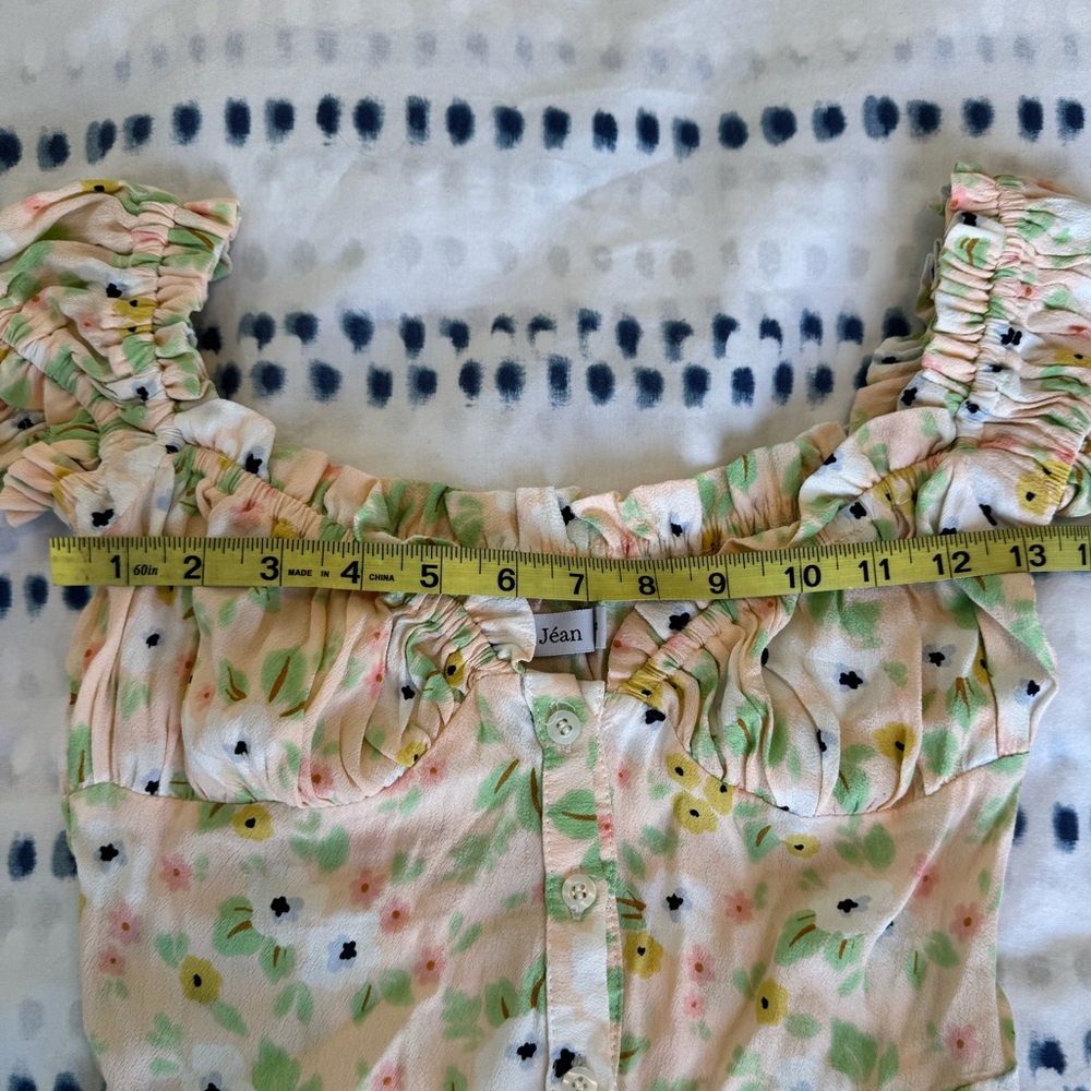 With Jéan Isabell Dress in Pansé Rosa print - Size XS - Picture 14 of 16
